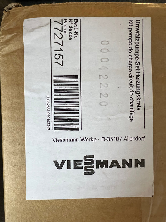 Viessmann Umwälzpumpe-Set Heizungskreis 7727157 ZK04715