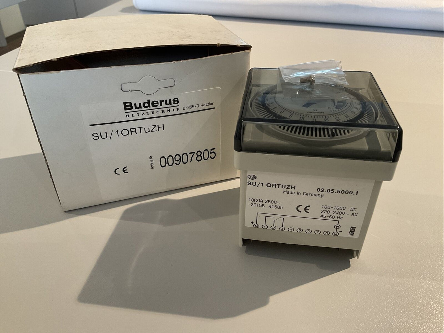 Buderus Schaltuhr 00907805 SU/1QRTuZH